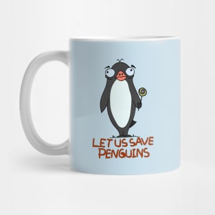 let  us save penguins 2024 Mug